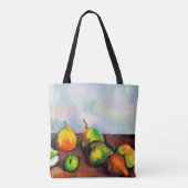 Kruik en Fruit, Paul Cezanne Tote Bag (Achterkant)