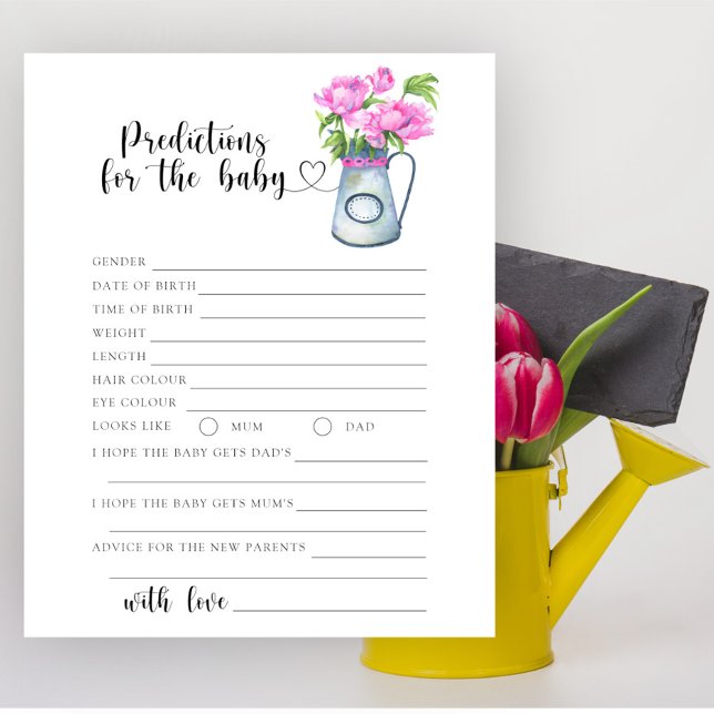 Kruik van bloemen - baby voorspellingen en advies (Creator heeft geüpload)