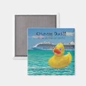 Kruimelend eend- en cruiseschip voor de overneming magneet (Voorkant / Achterkant)