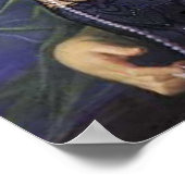 Kruimels in mijn decolleté  dame grappig poster (Hoek)