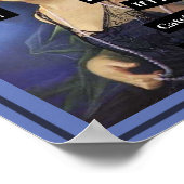 Kruimels in mijn decolleté  dame grappig poster (Hoek)