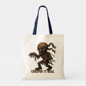 Kruip het echt binnen tote bag (Achterkant)