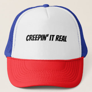 Kruip het echt trucker pet