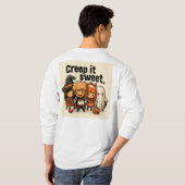 Kruip het zoet! t-shirt (Achterkant volledig)