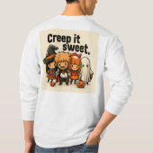 Kruip het zoet! t-shirt (Achterkant)