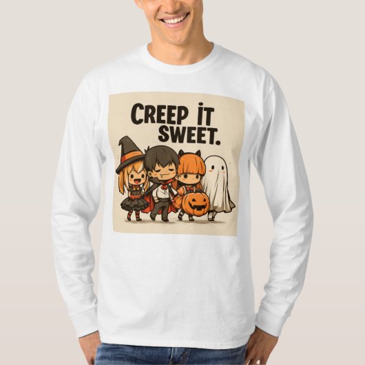 Kruip het zoet! t-shirt (Voorkant)
