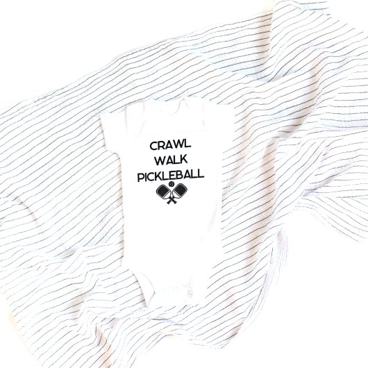 Kruip Loop Pickleball Grappige Pasgeboren Kleding Romper