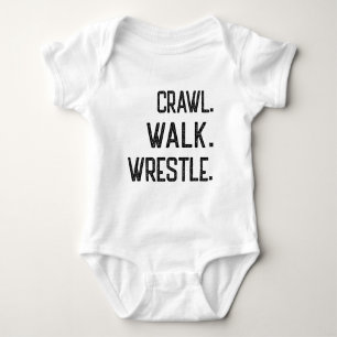Kruip Loop Worstelen, worstelaar baby Romper