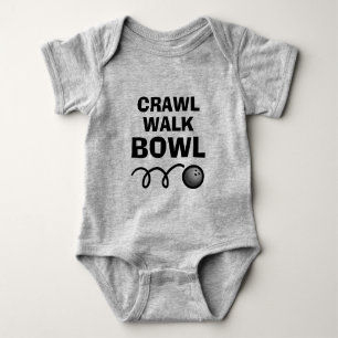 Kruip Wandel Bowl grappige baby bodysuit voor pasg