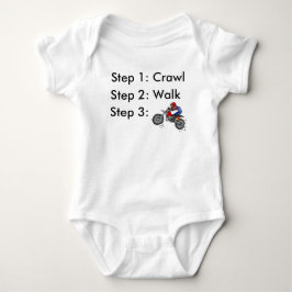 Kruip Wandel Dirt Bike Motocross Baby Body Romper