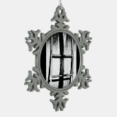 kruipen tin sneeuwvlok ornament (Links)