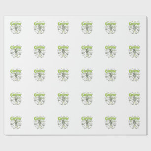 Kruipend Het Werkelijke Skelet Halloween Botten Sp Cadeaupapier