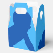 Kruipende baby Baby shower Bedankdoosjes (Geopend)