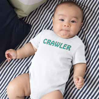 Kruipende baby body romper