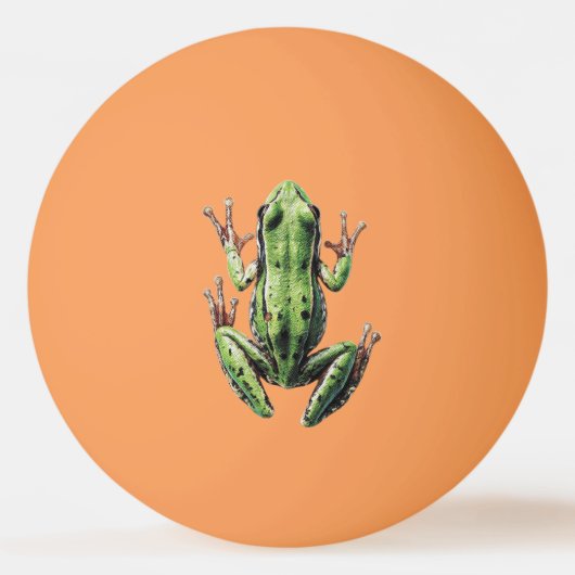 Kruipende kikker pingpongbal (Voorkant)