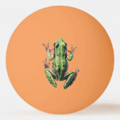 Kruipende kikker pingpongbal (Achterkant)