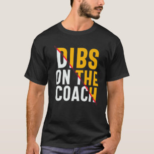 Kruipende Mannen met de coach volwassen vrouwen T-shirt