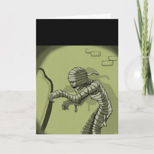 kruipende mummie kaart