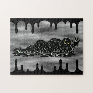 Kruipende slijm Hulk rare horror kunst Legpuzzel