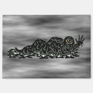 Kruipende slijm Hulk rare horror kunst Magneet