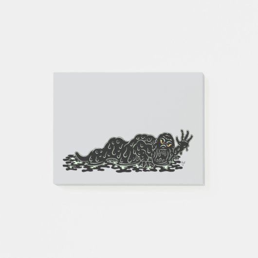 Kruipende slijm Hulk rare horror kunst Post-it® Notes (Voorkant)