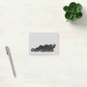 Kruipende slijm Hulk rare horror kunst Post-it® Notes (Kantoor)