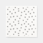 Kruipende spinnen Halloween Servet (Voorkant)