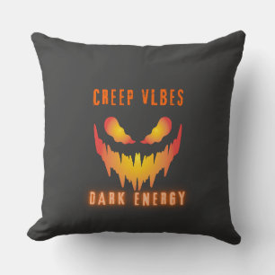 Kruipende Vibes Donkere Energie _ Trendy Horror St Kussen