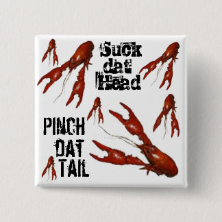 kruipstaartje-dat-kop knuppinch-dat-tail knop vierkante button 5,1 cm