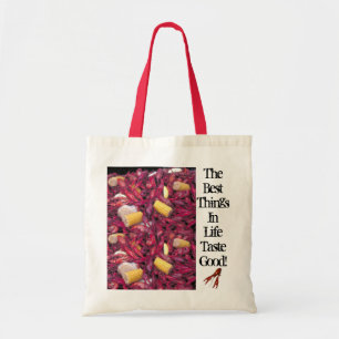 kruipzak, best-dingen-in-life-smaak-goed tote bag