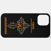 Kruis/bewustzijn...CRPS Case-Mate iPhone Case (Achterkant / Rechts)