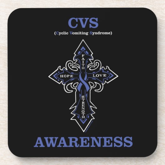 Kruis/bewustzijn...CVS Bier Onderzetter (Voorkant)