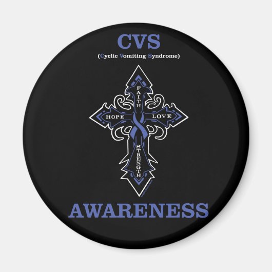 Kruis/bewustzijn...CVS Magneet (Voorkant)