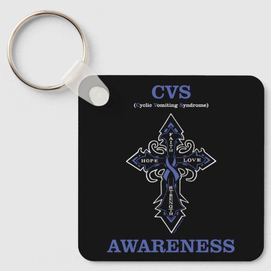 Kruis/bewustzijn...CVS Sleutelhanger (Voorkant)