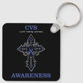 Kruis/bewustzijn...CVS Sleutelhanger (Achterkant)
