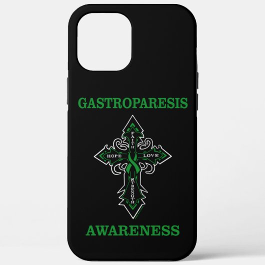 Kruis/Bewustzijn...Gastroparese Case-Mate iPhone Case (Achterkant)