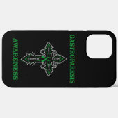 Kruis/Bewustzijn...Gastroparese Case-Mate iPhone Case (Achterkant (horizontaal))