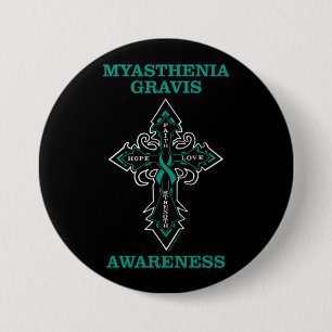 Kruis/bewustzijn.. Myasthenia Gravis Button