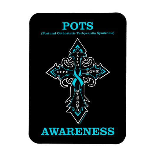 Kruis/bewustzijn.. POTS Magneet (Verticaal)