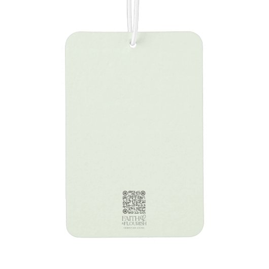 Kruis bij de schemering Bijbel Luchtverfrisser (Achterkant)