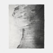 Kruis boven de Foggy-bergen Fleece Deken (Voorkant)