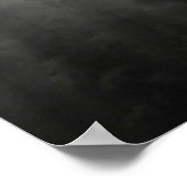 Kruis boven de Foggy-bergen Poster (Hoek)