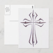 Kruis Briefkaart (Voorkant / Achterkant)