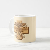 Kruis Caduceus RN-verpleegster Koffiemok (Voorkant links)