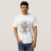 kruis christen Iris t-shirt (Voorkant volledig)