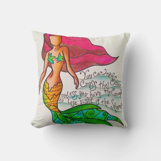 Kruis de Ocean Pillow aan Kussen (Voorkant)