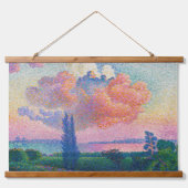 Kruis - de roze wolk hangend wandkleed (Voorkant)