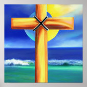 Kruis door het Poster van de Zee (Voorkant)