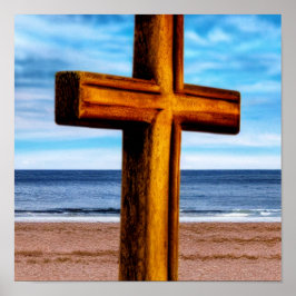 Kruis door het Poster Waves