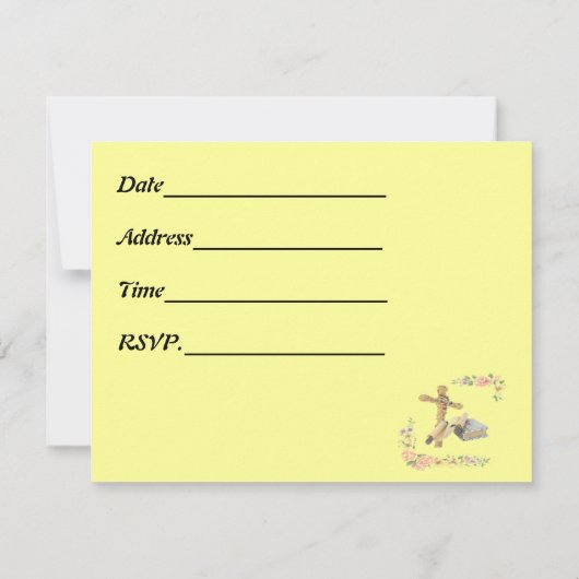 Kruis en Bijbel - Kaart (Achterkant)